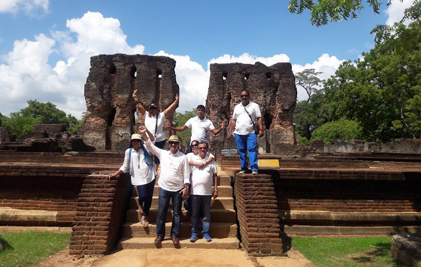 Mihintale rock and Polonnaruwa